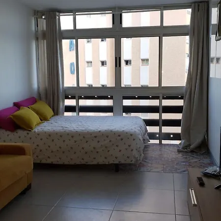 In Candelaria, With Wonderful Sea View And Pool Access - 1 Km F Apartment