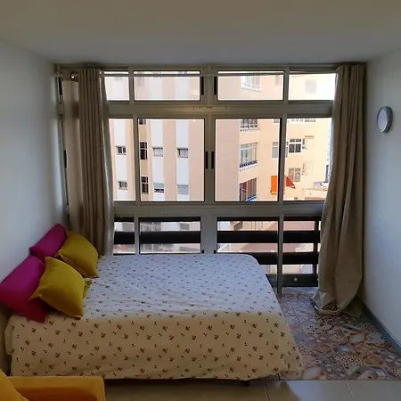 In Candelaria, With Wonderful Sea View And Pool Access - 1 Km F Apartment